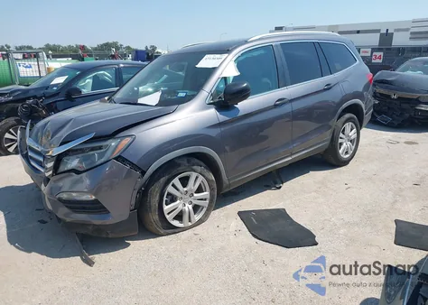 2017 Honda Pilot Lx from USA, damaged, VIN 5FNYF5H15HB041281